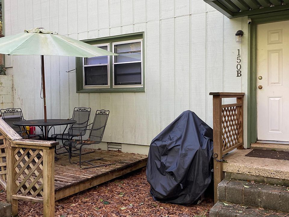 Lower level apartment with deck