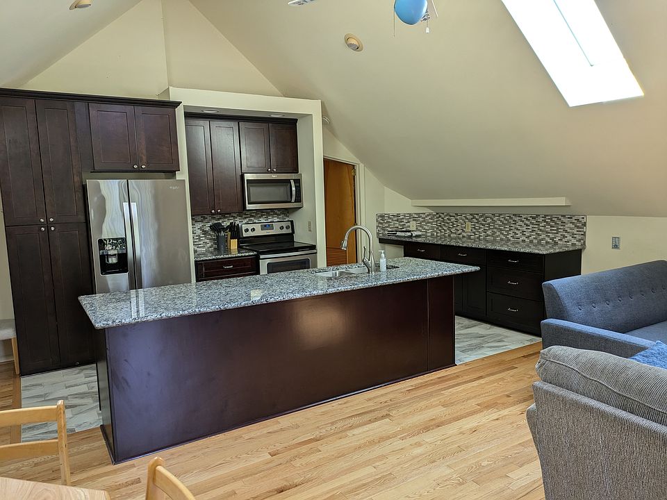 Kitchen area -- counters, appliances