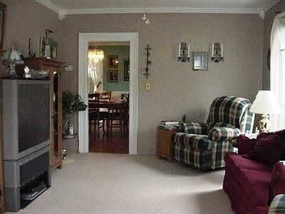 More living room.