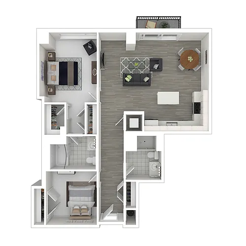Floor plan Croatan