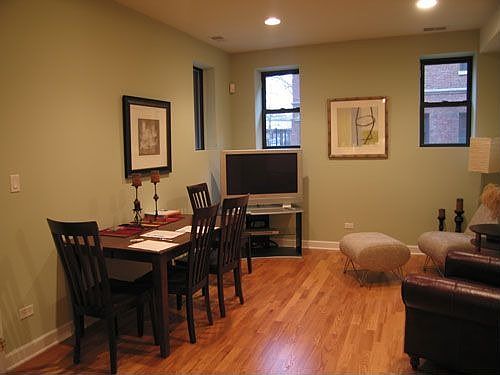 Living and dining area
