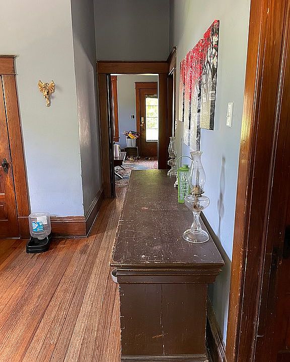 View from back door entrance