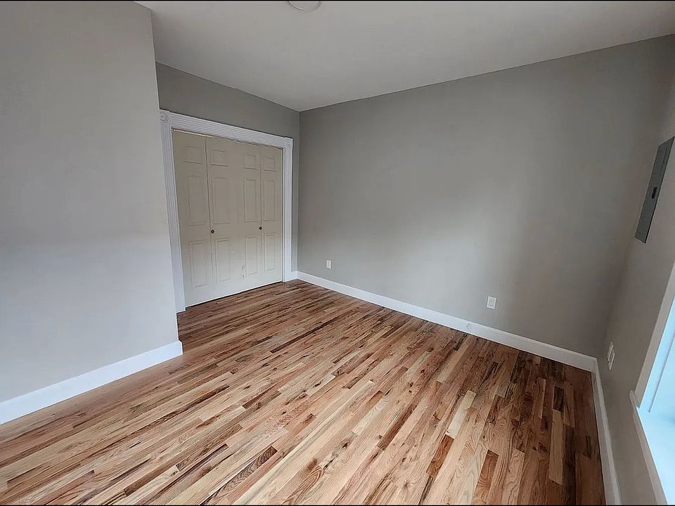 Bedroom with double closet space.