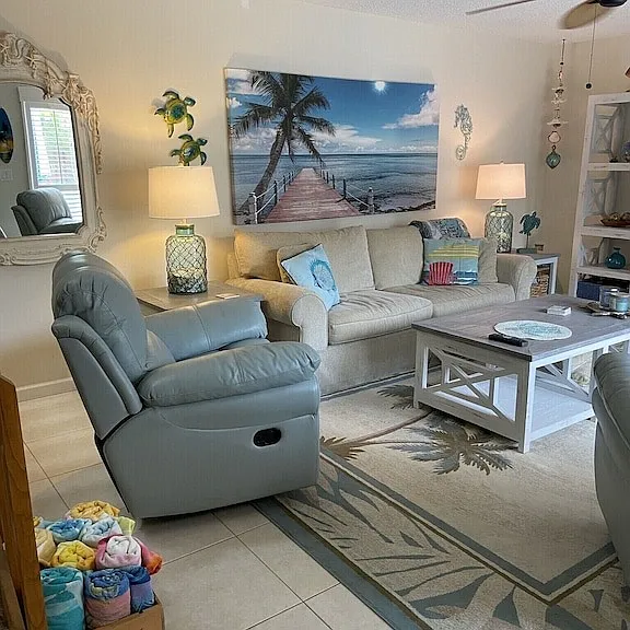 Front Door View of Living Room