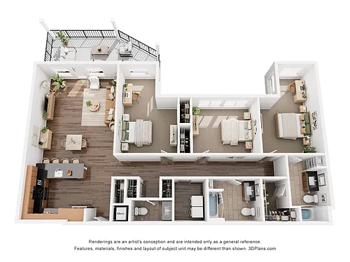 Floor plan C1