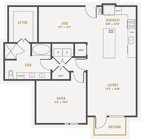 Floor plan A17