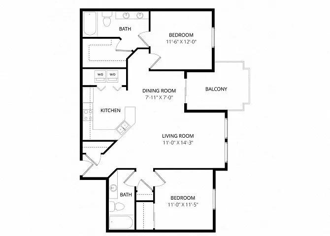 Floor plan B2
