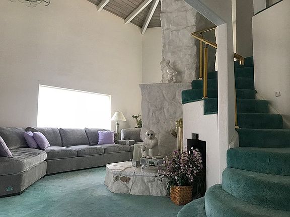 Living area,fireplace,stairs