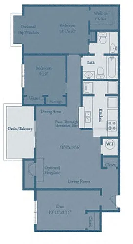 Floor plan Hickory