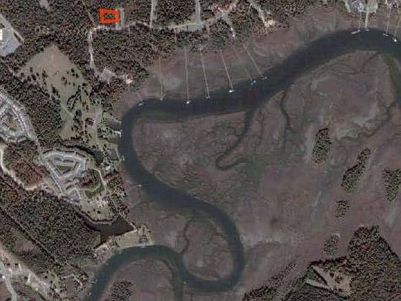 Aerial photo zoomed out of lot