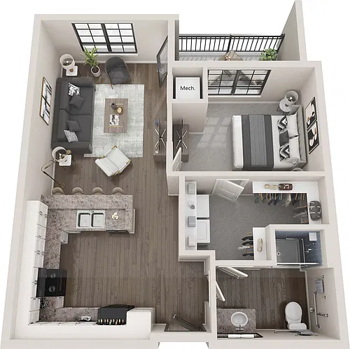 Floor plan The Glendale