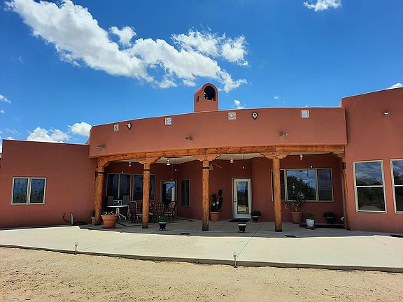 Oversized covered porch