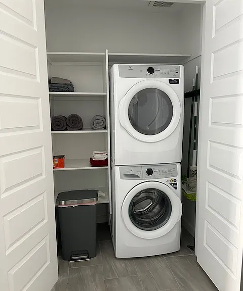 Stackable in the in-law suite