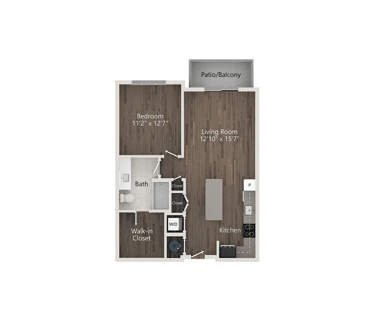 Floor plan A1E