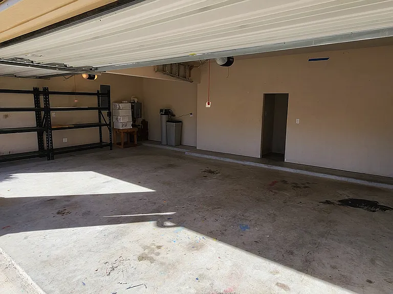 Full three-car garage