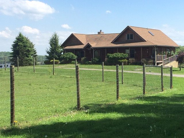 Log home on 18 acres