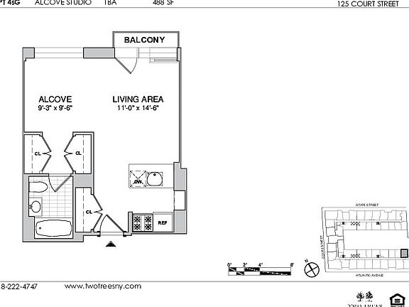 2nd image of 125 Court St #4SG