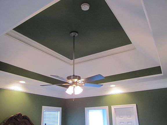 Triple Trey in ceiling