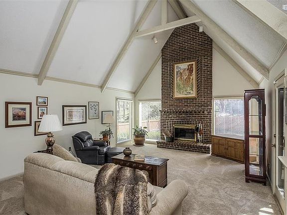 VAULTED CEILING IN GREAT ROOM, MANY WINDOWS BRING IN THE SUNSHINE, F.P FOR THOSE CHILLY DAYS