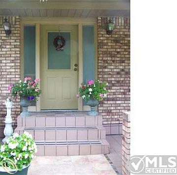 Front Porch with Tile Floor