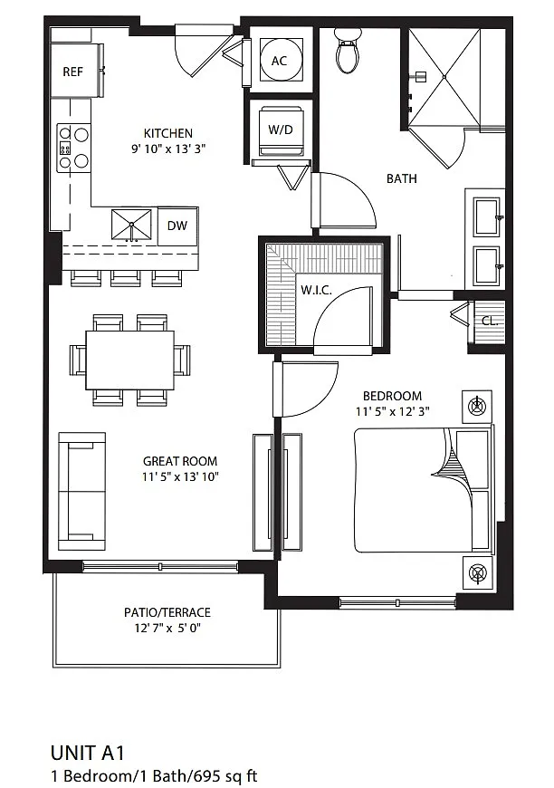 Floor plan A1
