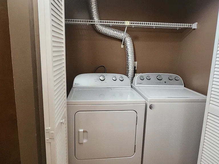 Full size washer & dryer