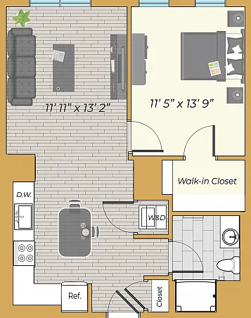 1 Bedroom Deluxe 1 Bedroom Deluxe