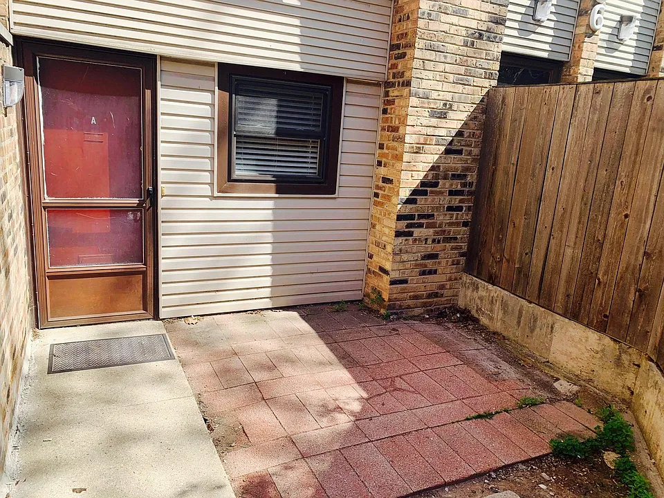 Private patio.