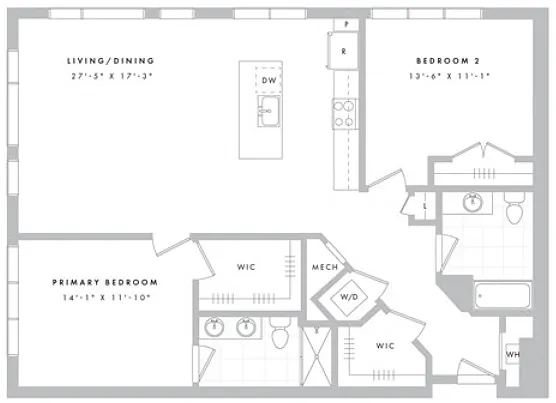 Floor plan B22
