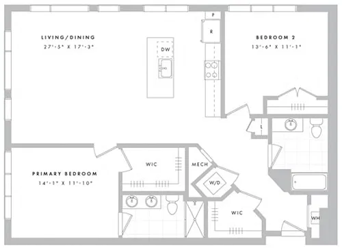 Floor plan B22