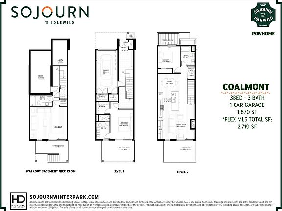 Coalmont Floor Plan