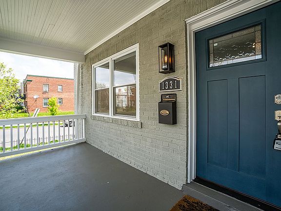 Covered front porch