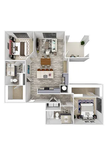 Floor plan B3