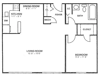 Floor plan A1