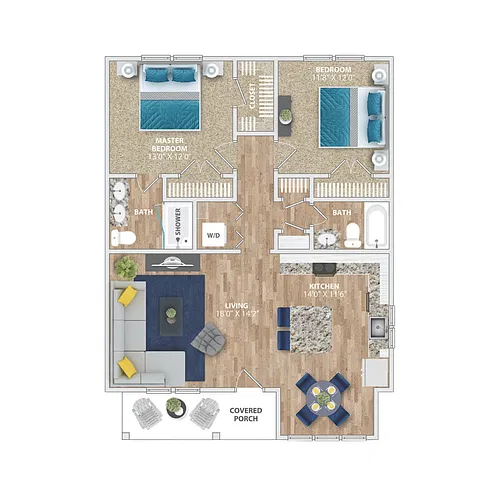 Floor plan Sanibel