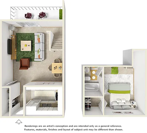 Floor plan Ravine