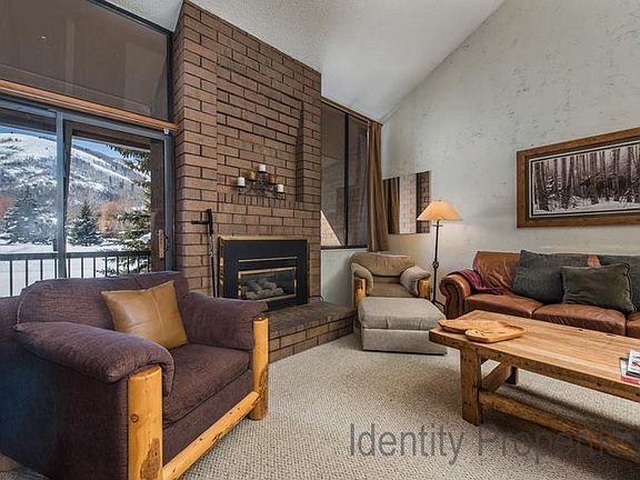 Living room with view