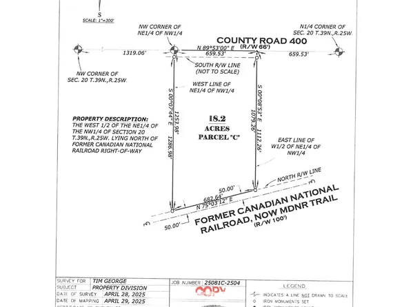 County Road 400 Rd Parcel C, Perronville, MI 49873