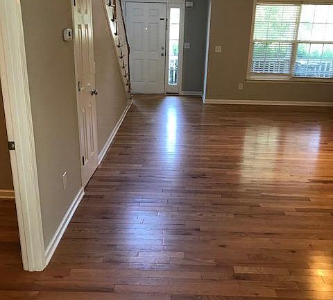 From kitchen looking to front of house