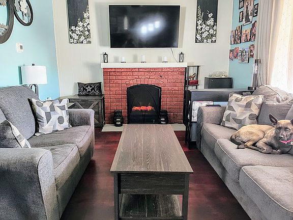 Upstairs living room.