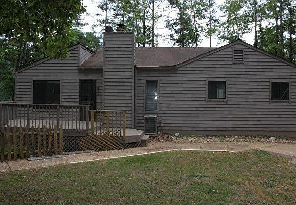 Back of Home with Great Deck for Entertaining