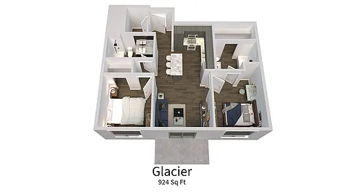 Floor plan Glacier