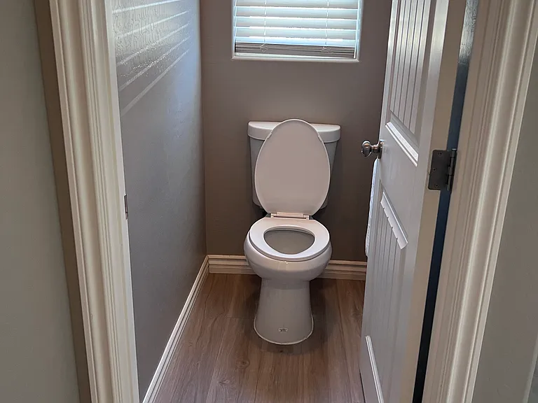 Private toilet in the master bedroom.