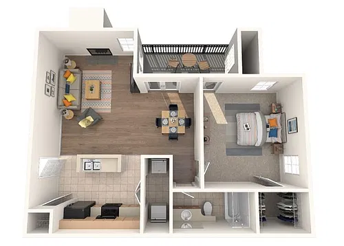 Floor plan A3 Renovated