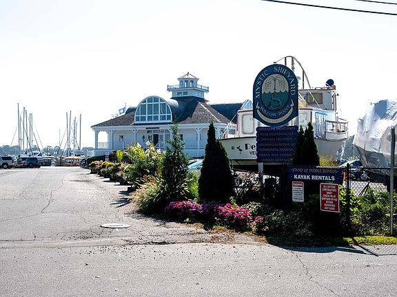 Nearby Mystic Shipyard