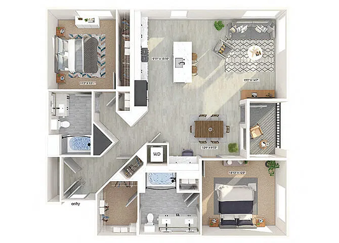 Floor plan B4