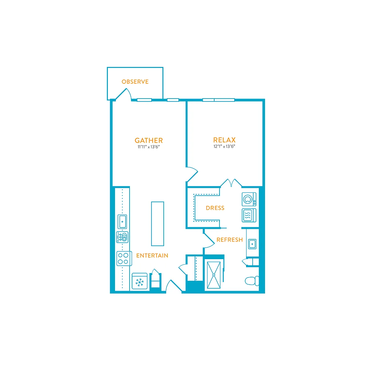 Floor plan Garrett