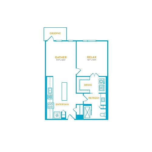 Floor plan Garrett