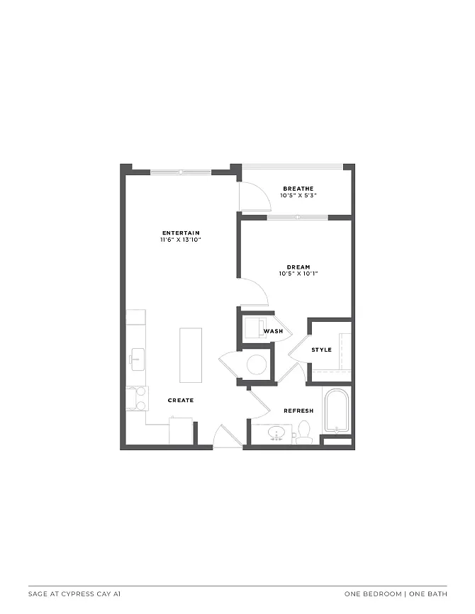 Floor plan A1