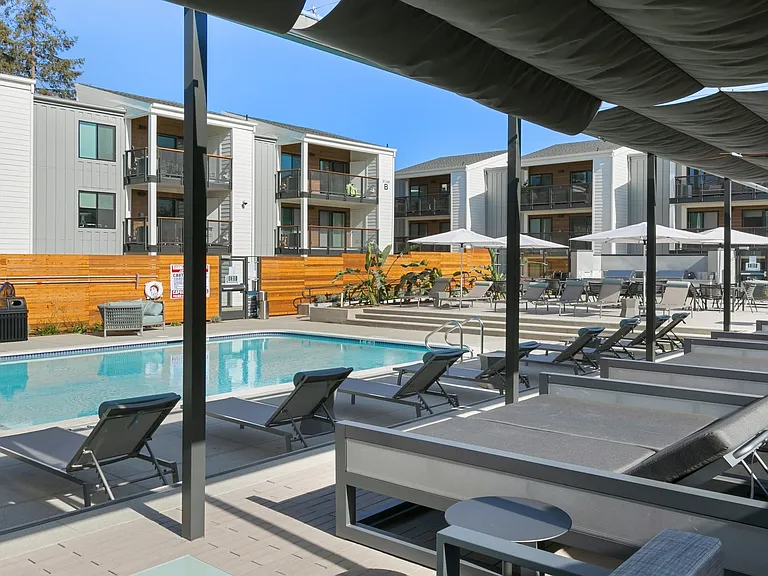 Lounging poolside is the perfect way to wind down and relax